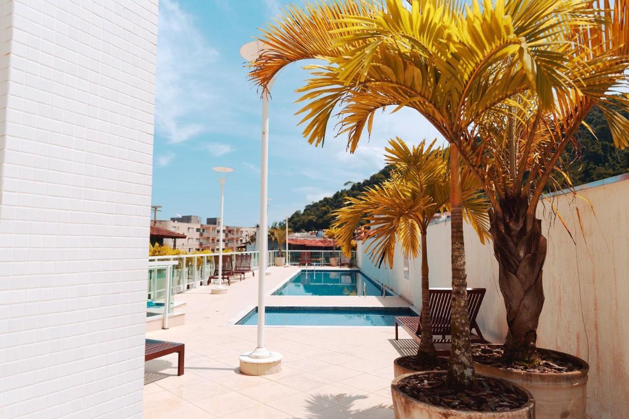 Apto Na Praia Grande - Ubatuba No 4º Andar Com Ar E Wi-Fi Proximo Do Mar! Exterior photo