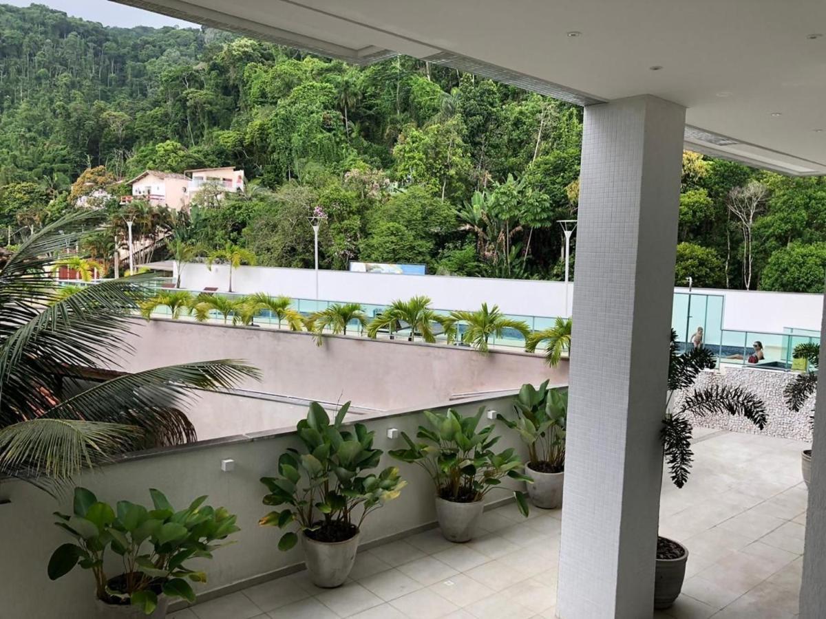 Apto Na Praia Grande - Ubatuba No 4º Andar Com Ar E Wi-Fi Proximo Do Mar! Exterior photo